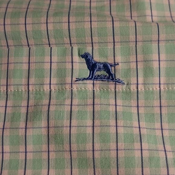 Over under performance  sz S plaid button front and collared shirt - Picture 7 of 9